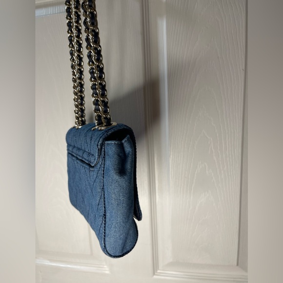 Sold‼️Kate Spade Emelyn Quilted Denim Shoulder Crossbody - Picture 5 of 10